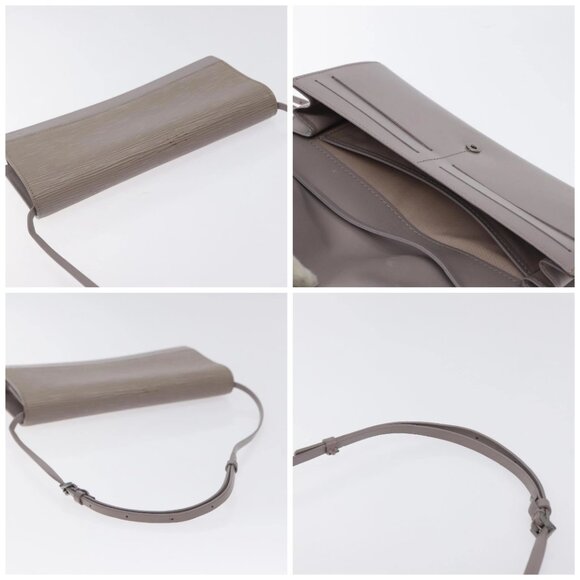 LOUIS VUITTON Epi Honfleur Clutch Bag Lilac M5273B LV Auth 129284 - Picture 16 of 16